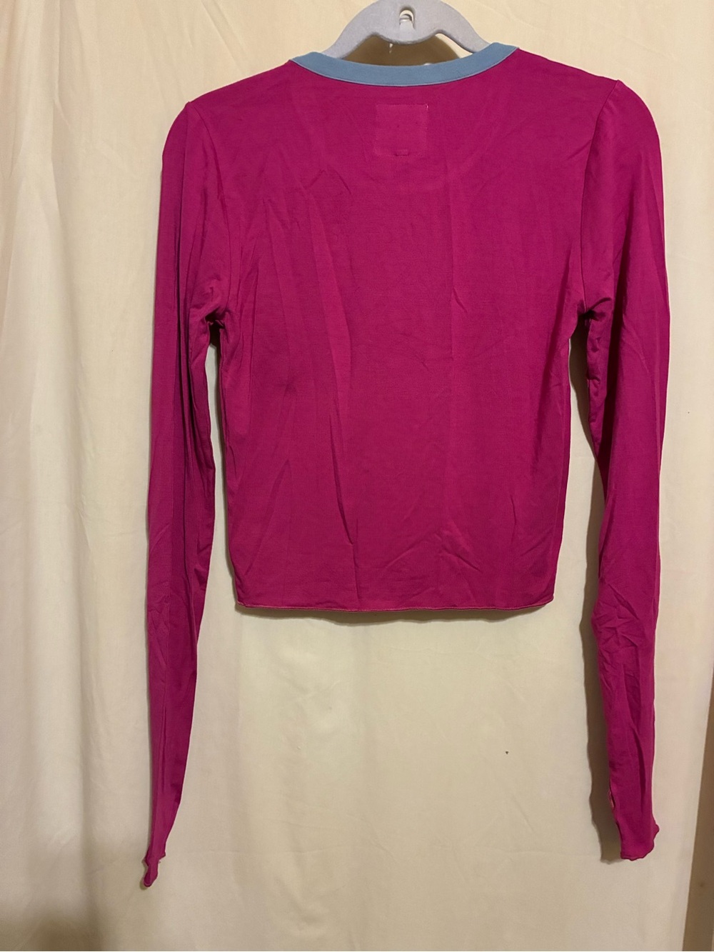 Chaser Contrast Ringer Long Sleeve Top - Picture 4 of 6